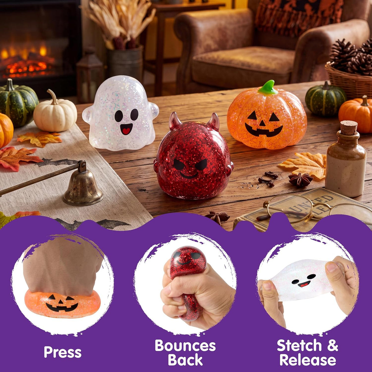 Halloween Squishy Stress Balls