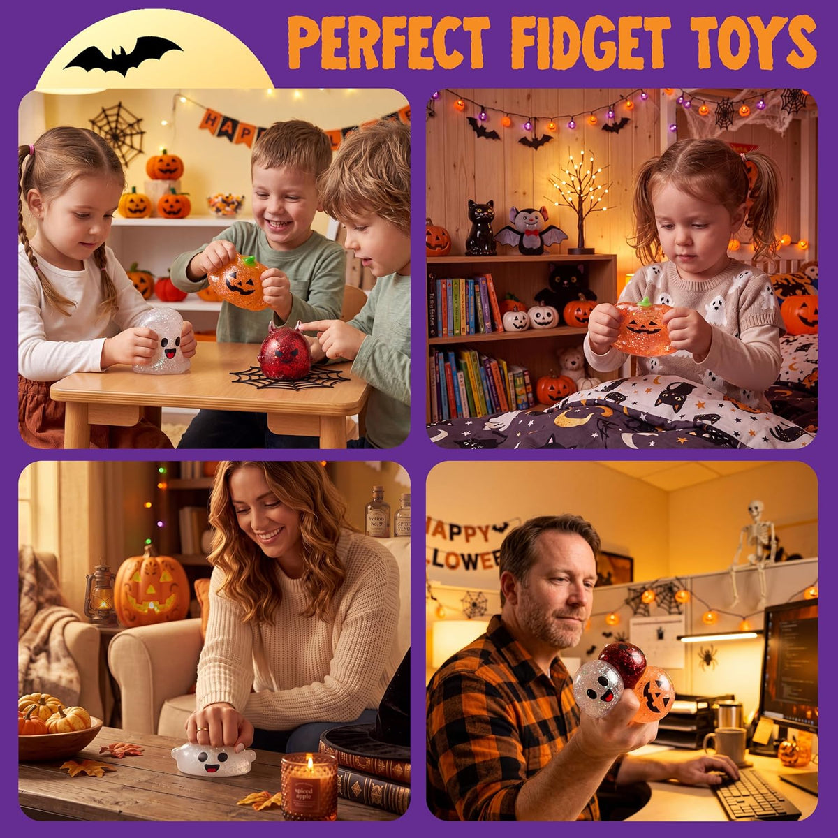 Halloween Squishy Stress Balls